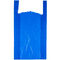 Βαρέων καθηκόντων πλαστικό μπλουζών αγορών επίπεδο προσαρμοσμένο τύπος μέγεθος χρώματος τσαντών μπλε