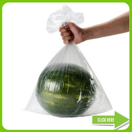 HDPE διαφανής πλαστική τσάντα στο ρόλο, σαφής πιστοποίηση τσαντών ISO9000 τροφίμων