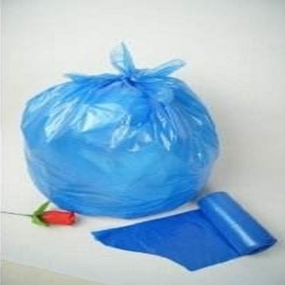 Τα εμπορικά μπλε πλαστικά απορρίματα τοποθετούν 30 λίτρο σε σάκκο σφραγίδα αστεριών πάχους 10 μικρού
