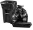 Ανθεκτικές 65 τσάντες απορριμμάτων γαλονιού, μαύρες μίας χρήσης ανακυκλώσιμες τσάντες σκουπιδιών